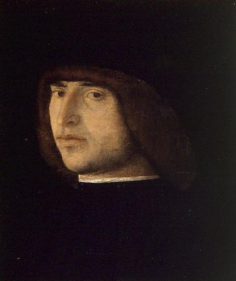 Gentile Bellini Portrait of a Young Man oil painting image